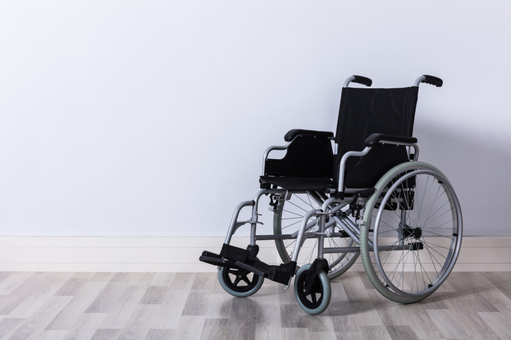 Confidential Settlement for Client Injured When Wheelchair Tipped Over