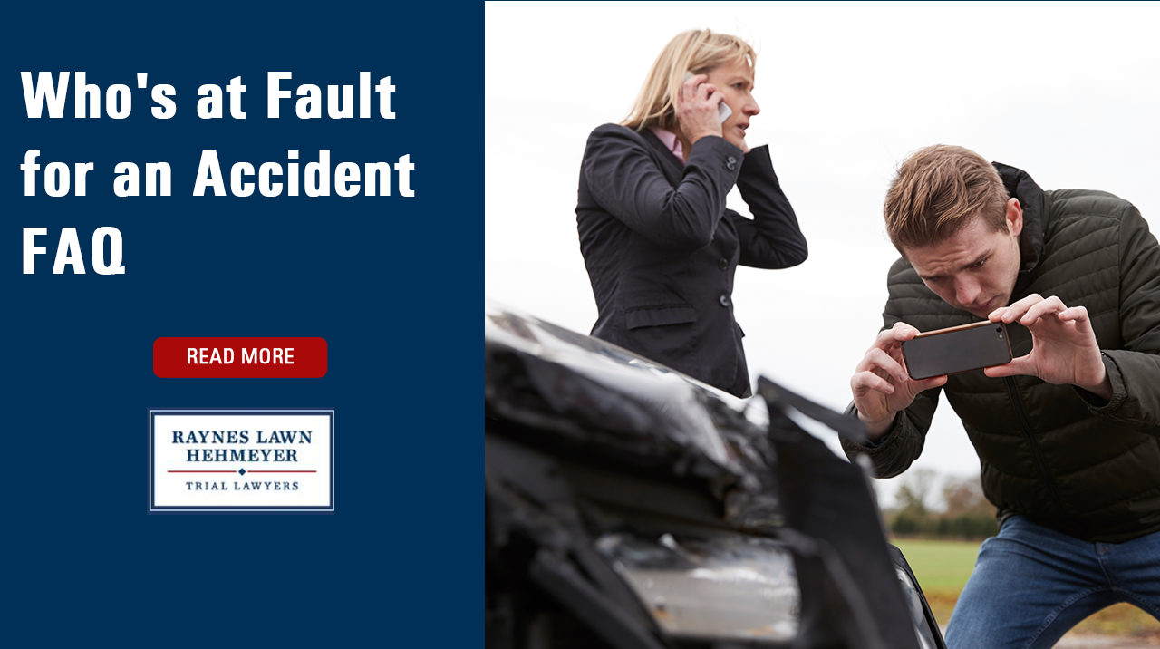 Who's at Fault for an Accident FAQ