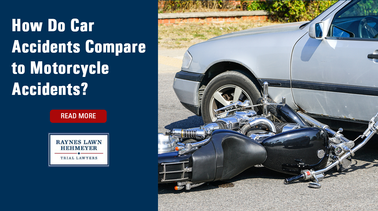 How Do Car Accidents Compare to Motorcycle Accidents?