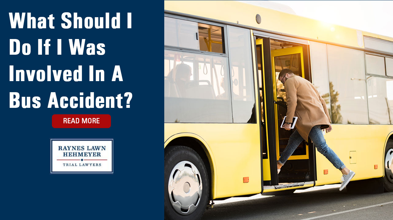 What Should I Do If I Was Involved In A Bus Accident?