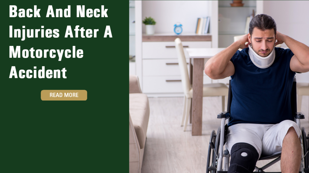 Back And Neck Injuries After A Motorcycle Accident
