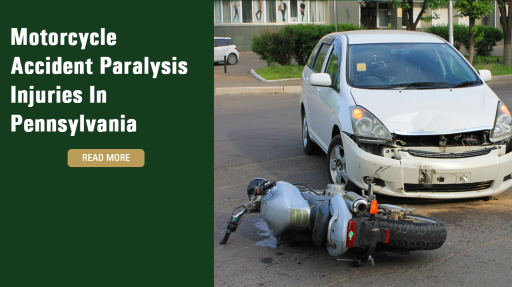 Motorcycle Accident Paralysis Injuries In Pennsylvania
