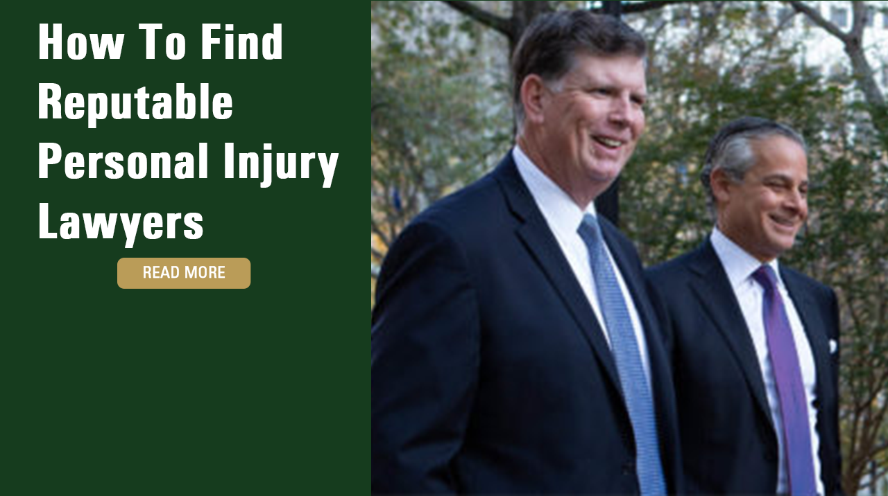 How To Find Reputable Personal Injury Lawyers