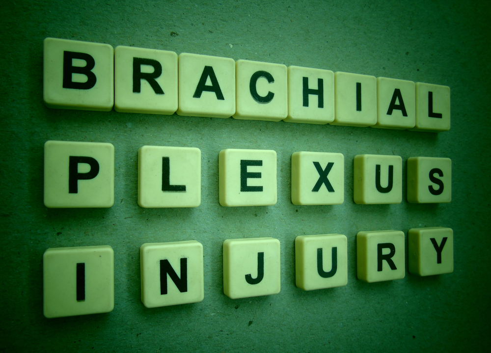 sign that depicts brachial plexus injury in Philadelphia on a sign
