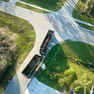 truck accident lawyer who is working with a client on their truck accident claim